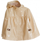Pale Cloud jean raincoat