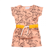 Mini Rodini flamingo dress ONLY 4Y LEFT Mini Rodini flamingo dress ONLY 4Y LEFT