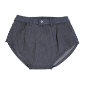 Flora and Henri denim bloomer 