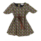 Pale Cloud jade dress
